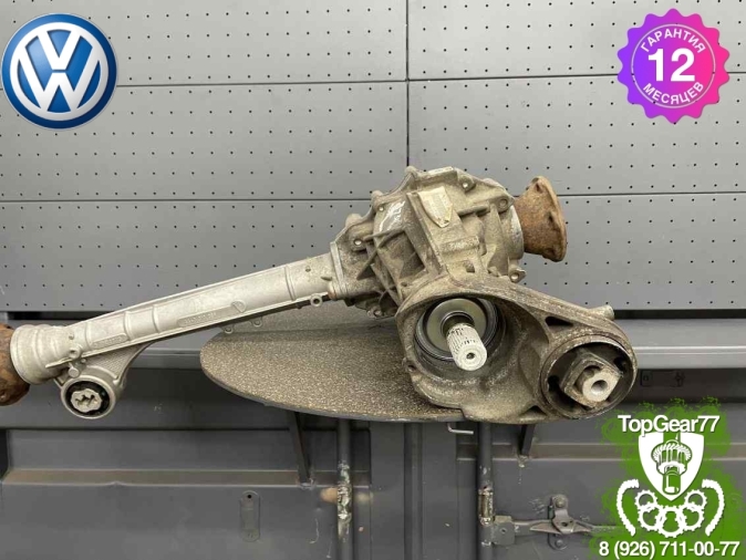 Восстановленный передний мост Volkswagen Amarok I 2,0 3,0 Diesel AКПП 3,7